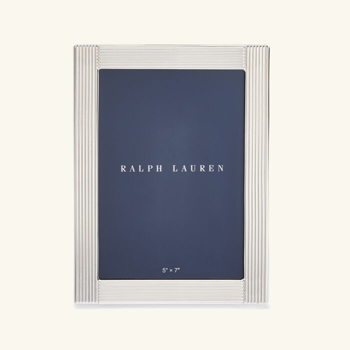 ralph lauren home luke picture frame silver 12x17cm