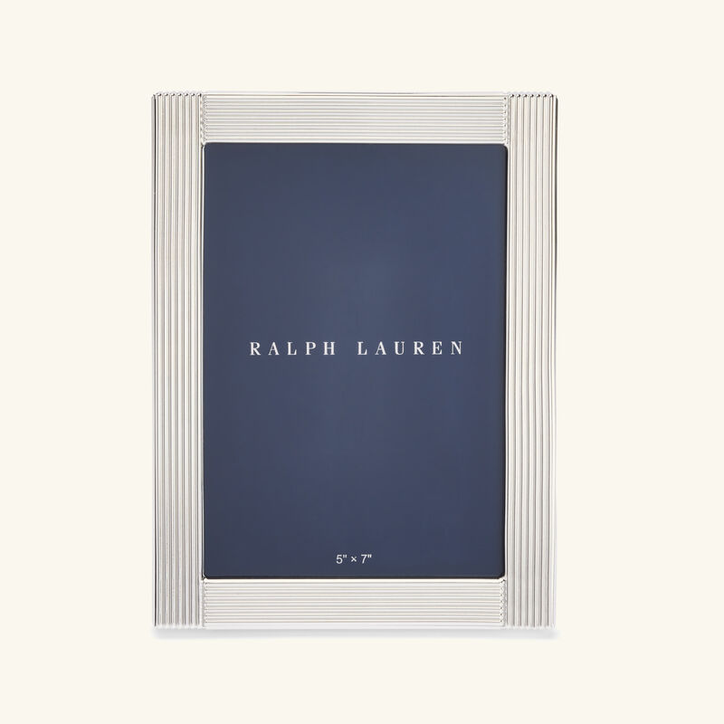 ralph lauren home luke picture frame silver 12x17cm