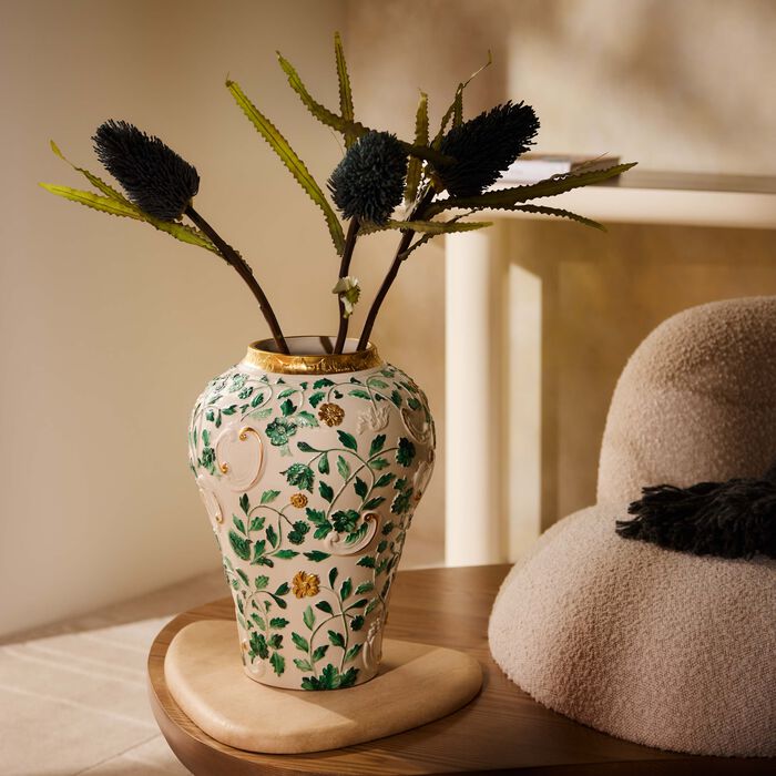 villari taormina vase large green