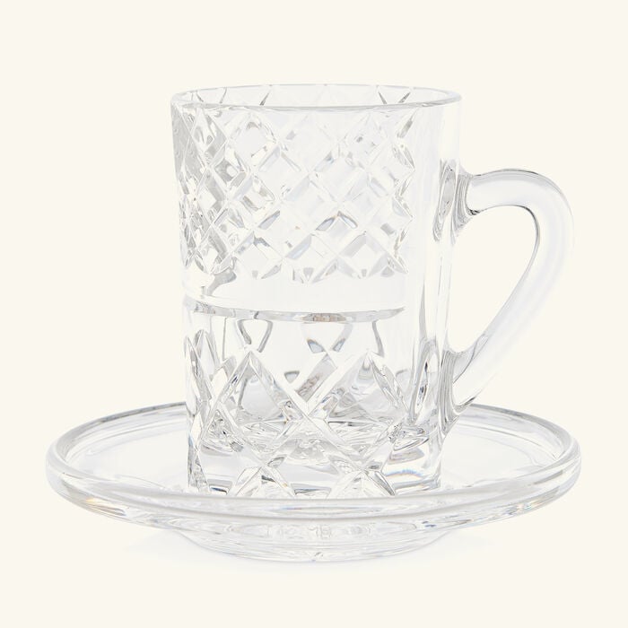 mario cioni   c katherina tea cup   saucer clear