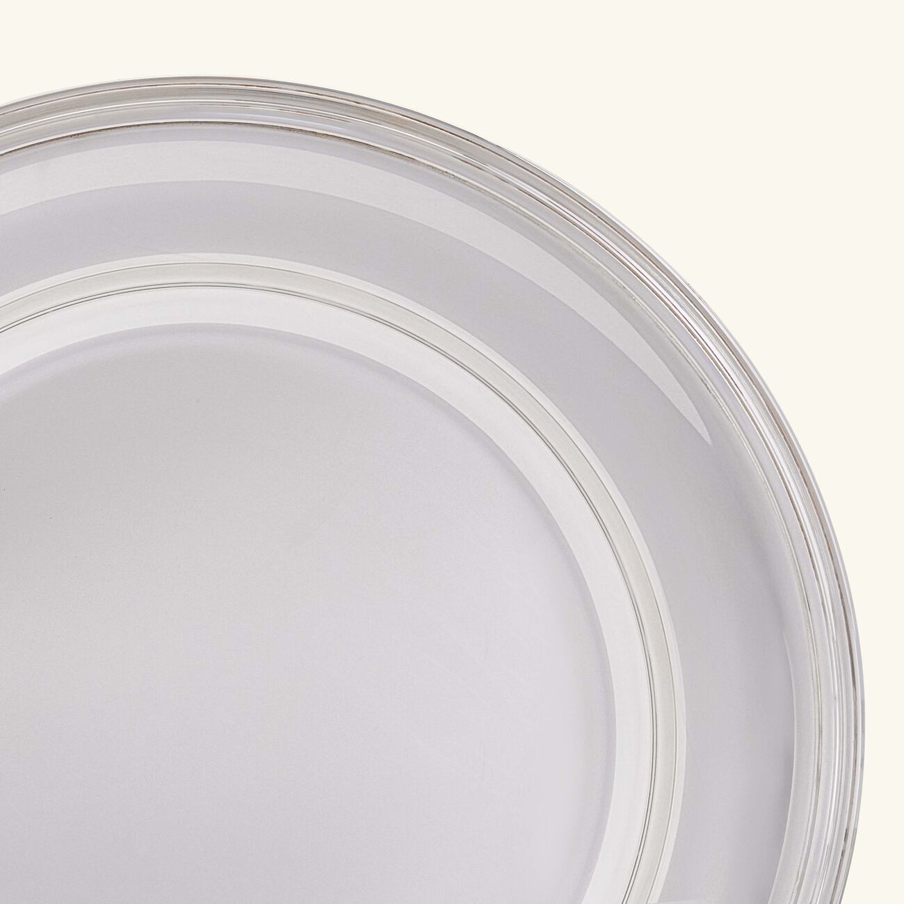 christofle albi serving platter round silver 40cm