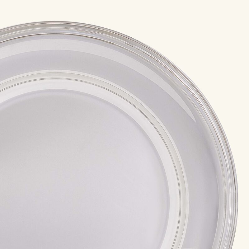christofle albi serving platter round silver 40cm