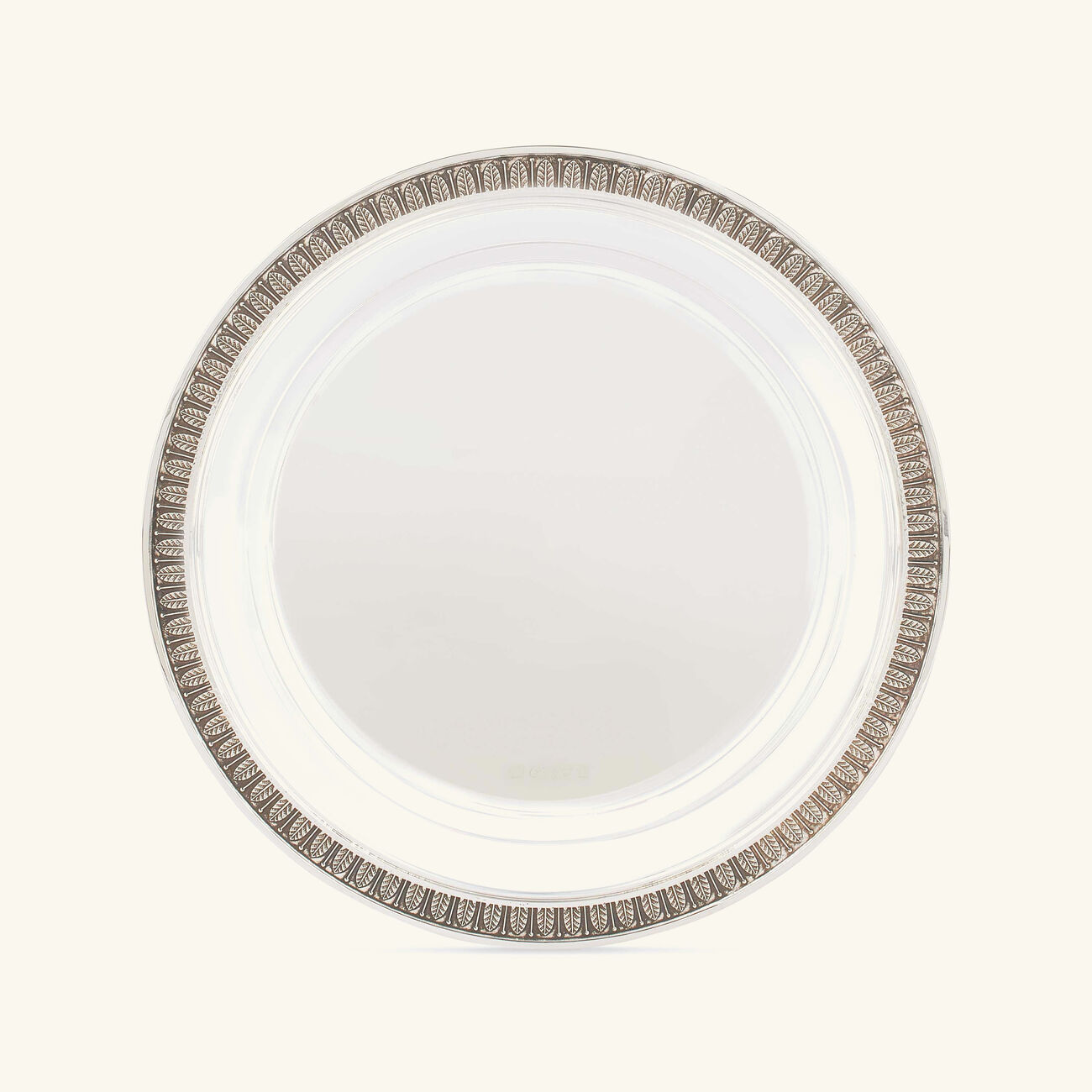 christofle malmaison bottle coaster silver