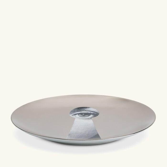 fornasetti tema e variazioni no 14 wall plate grey