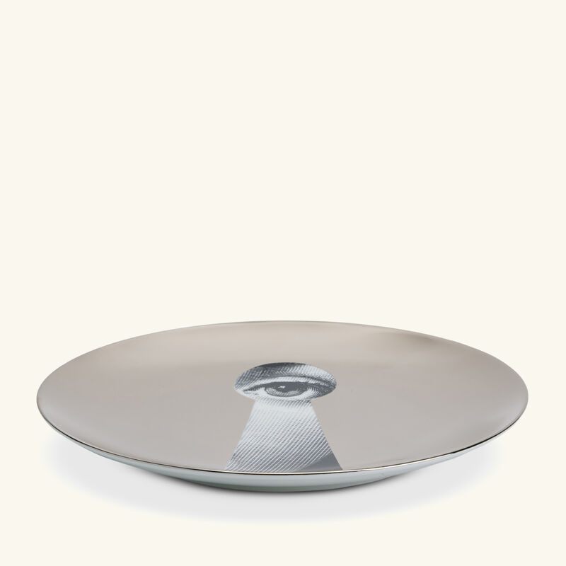 fornasetti tema e variazioni no 14 wall plate grey