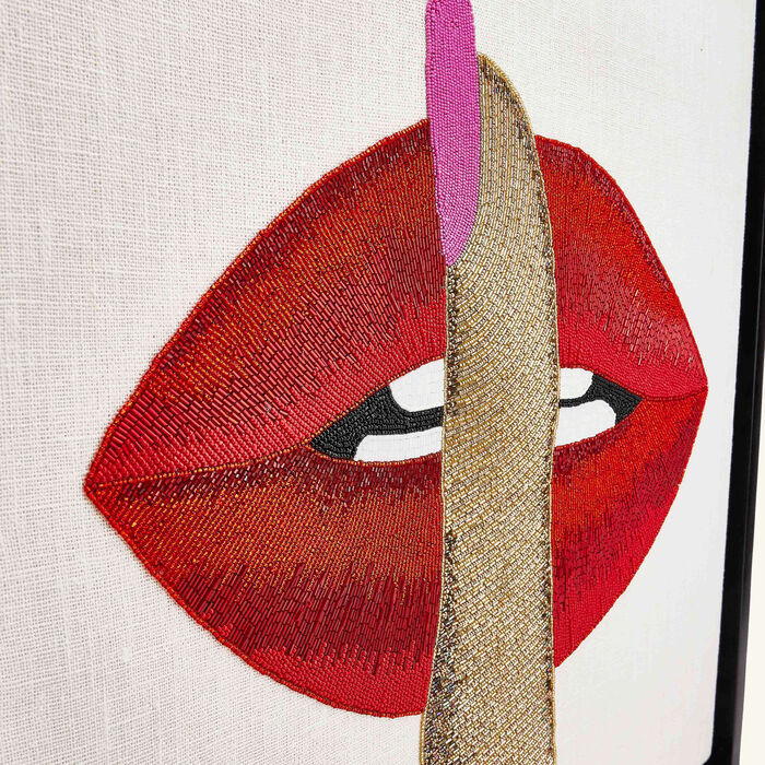 jonathan adler hush beaded wall art