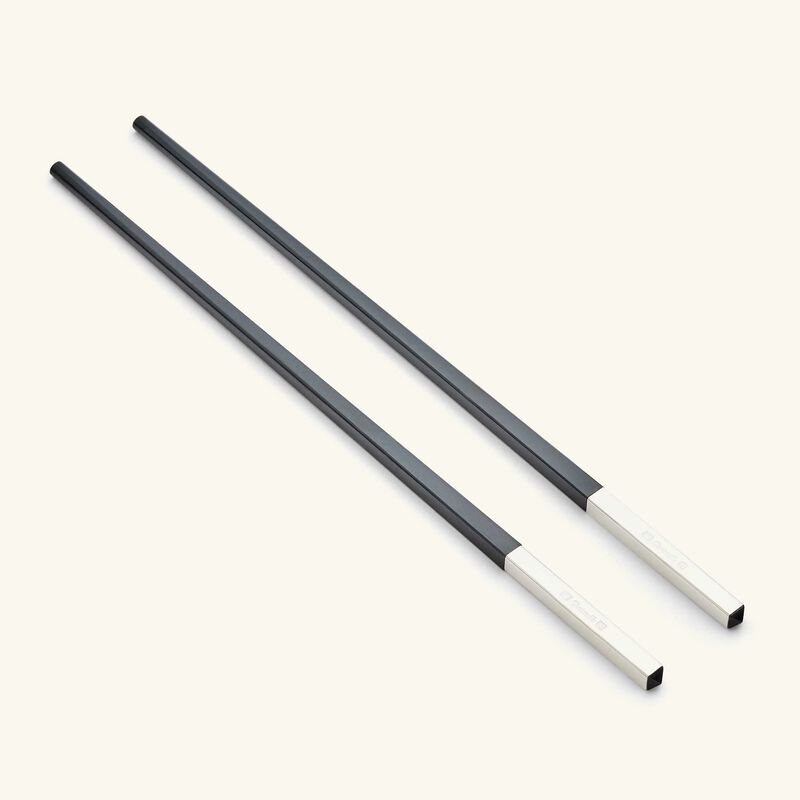 christofle uni chopsticks black