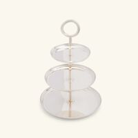 christofle vertigo cake stand silver plated