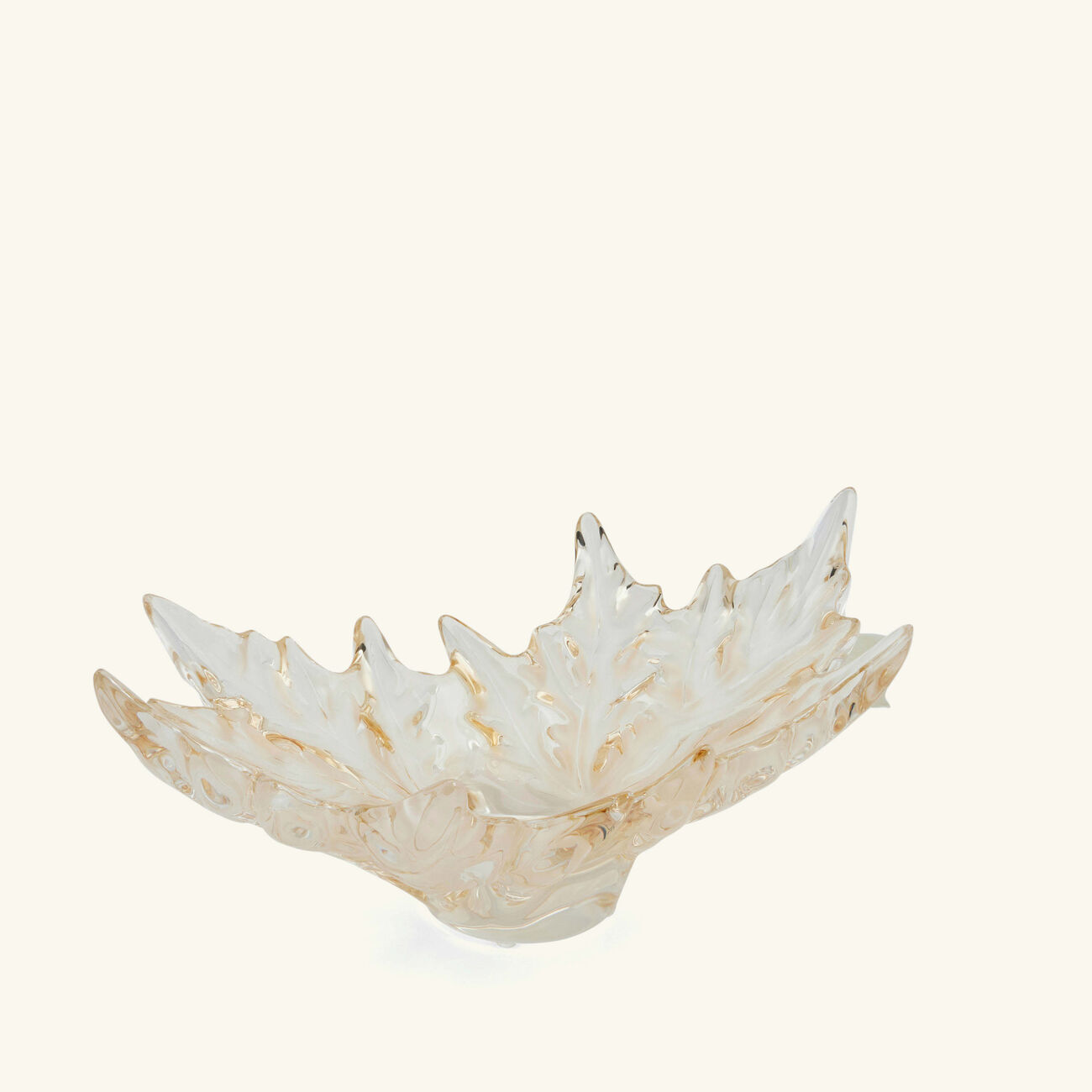 lalique champs lys es centerpiece gold