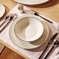 bernardaud cristal soup plate round white 19cm
