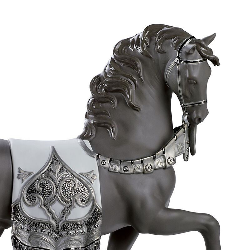 A Regal Steed Horse Sculpture, large