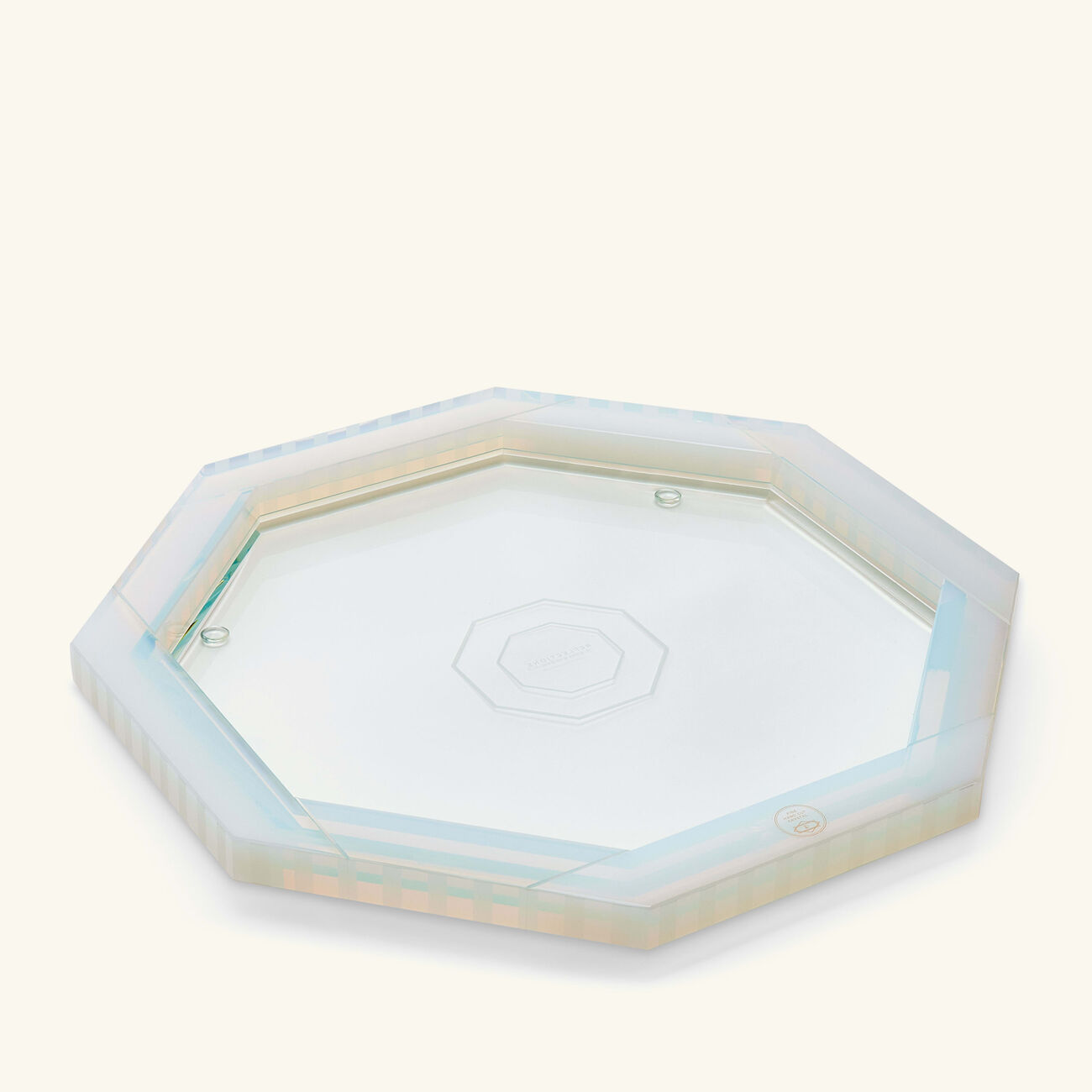 Chelsea Tray Octagonal Large White reflections copenhagen chelsea tray octagonal large white