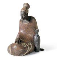 African Woman Figurine, small