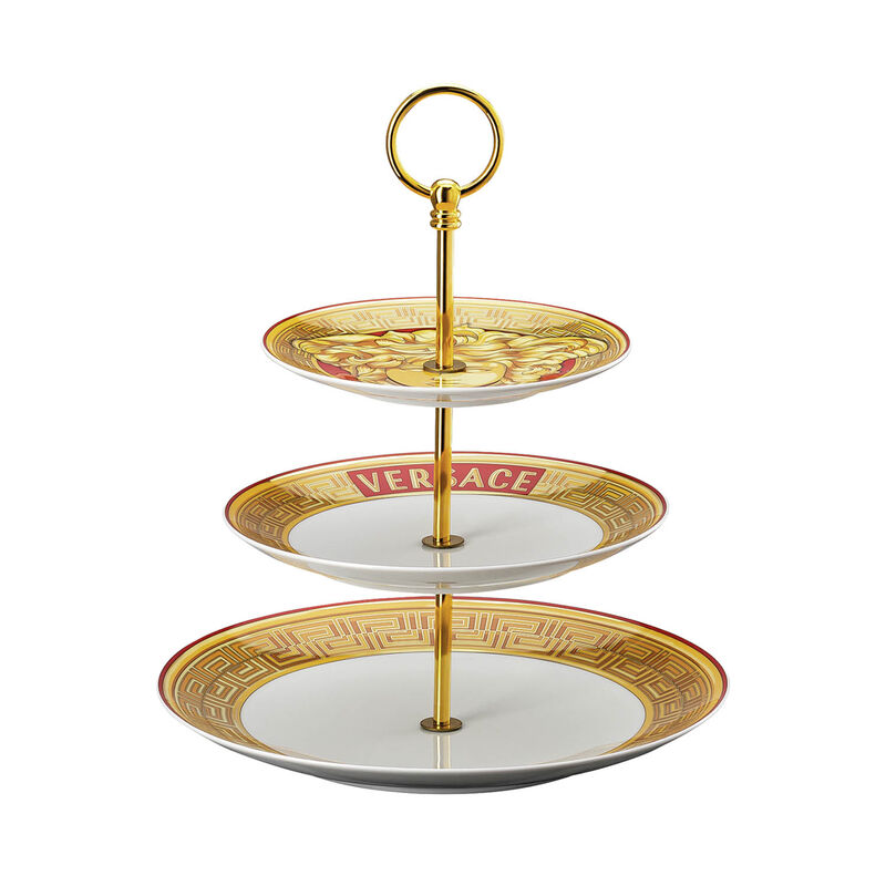 Golden Coin Etagere 3 tiers, large