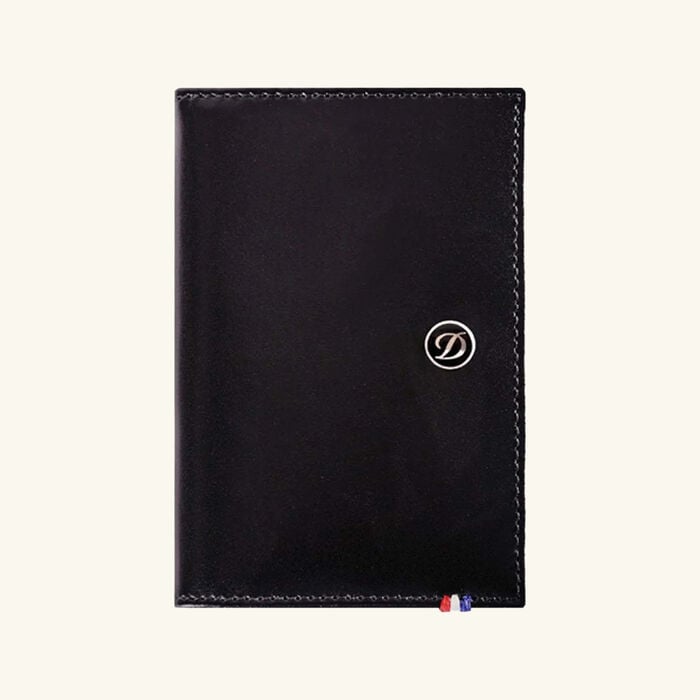 Line D Card Holder Black st dupont line d card holder black