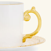 l objet aegean coffee cup saucer gold set of 2