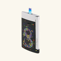 st dupont slim 7 year of the dragon lighter black