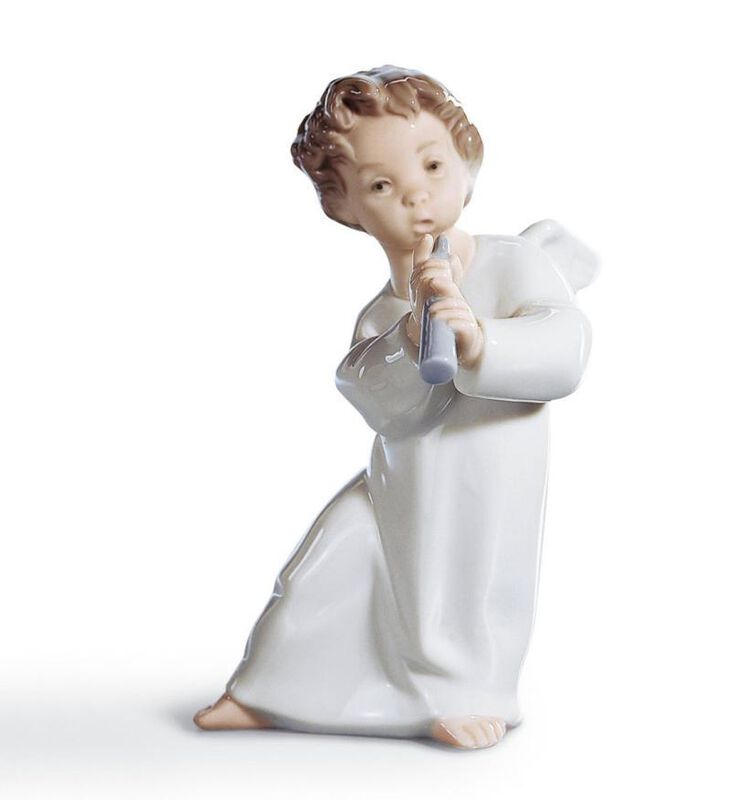 Angel W/Flute, large