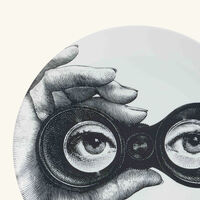 fornasetti tema e variazioni no 371 wall plate