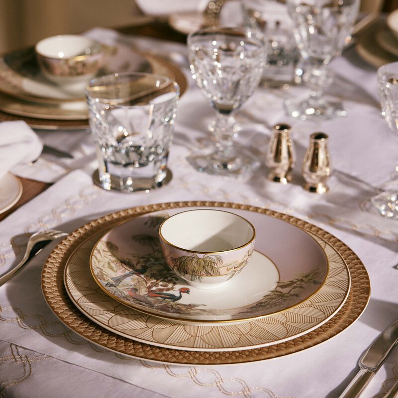 طقم لو بريزيل المؤلف من وعائين للحساء باللون الذهبي 9 سم هافيلاند طقم لو بريزيل المؤلف من وعائين للحساء باللون الذهبي 9 سم