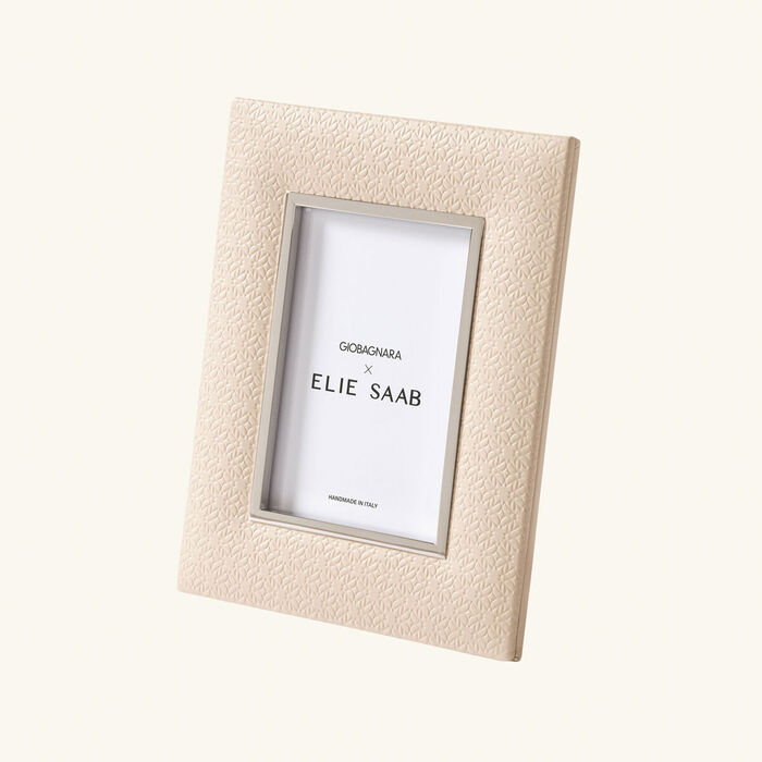 giobagnara elie saab monogram frame torrone beige 24x19cm