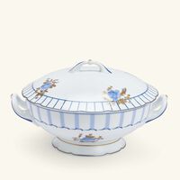 bernardaud brocante soup tureen blue