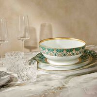 haviland r ves du nil salad bowl green 23cm