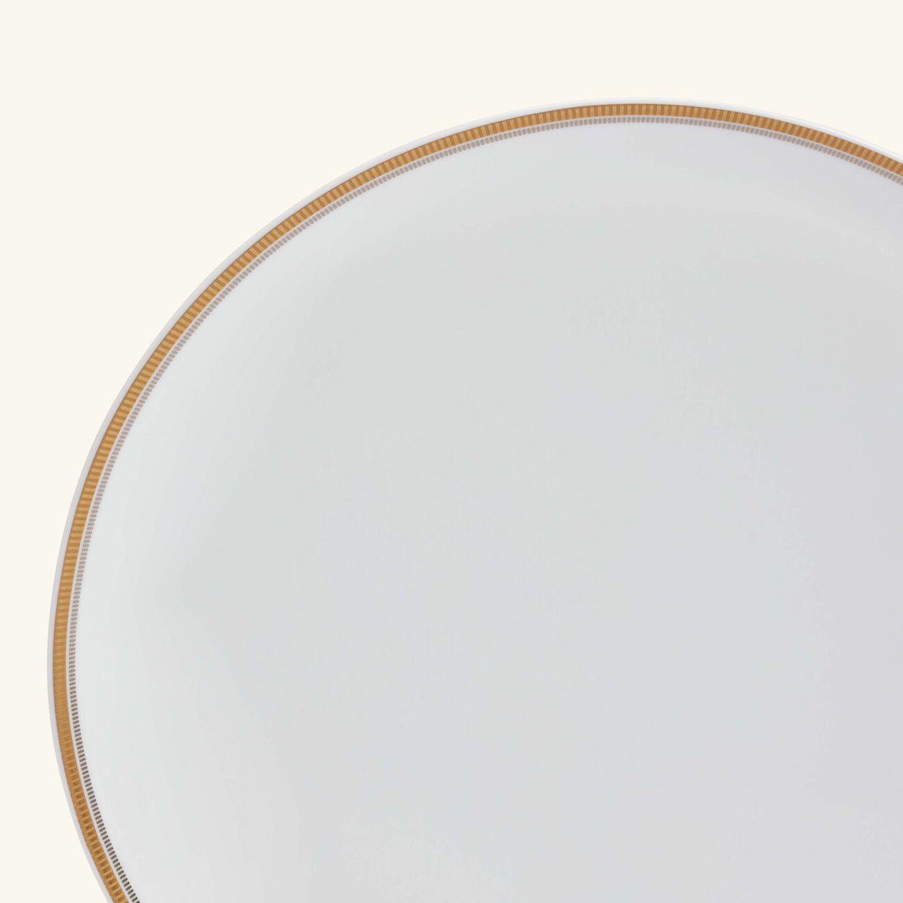 bernardaud gage serving platter round white 29cm