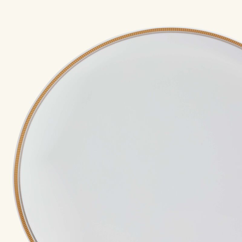 bernardaud gage serving platter round white 29cm