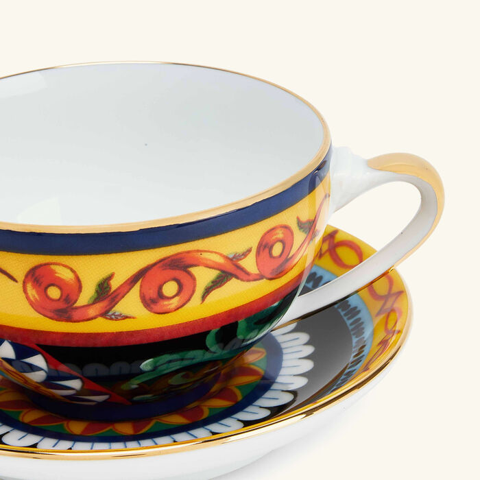 dolce gabbana casa carretto tea set
