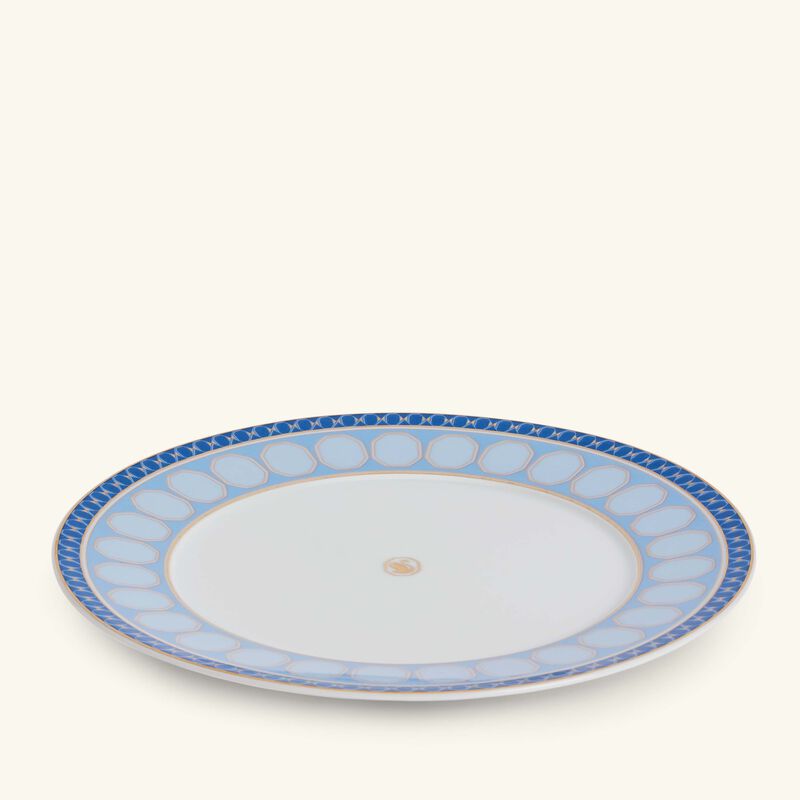rosenthal signum azure plate round blue 23cm