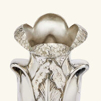 christofle gallia ombelle vase medium silver plated