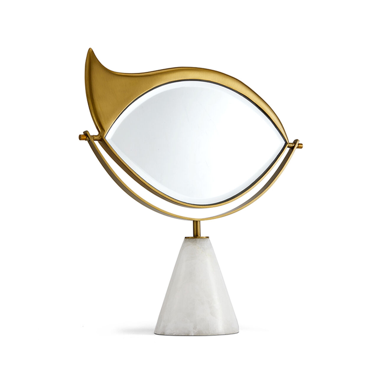 l objet lito vanity mirror with magnification