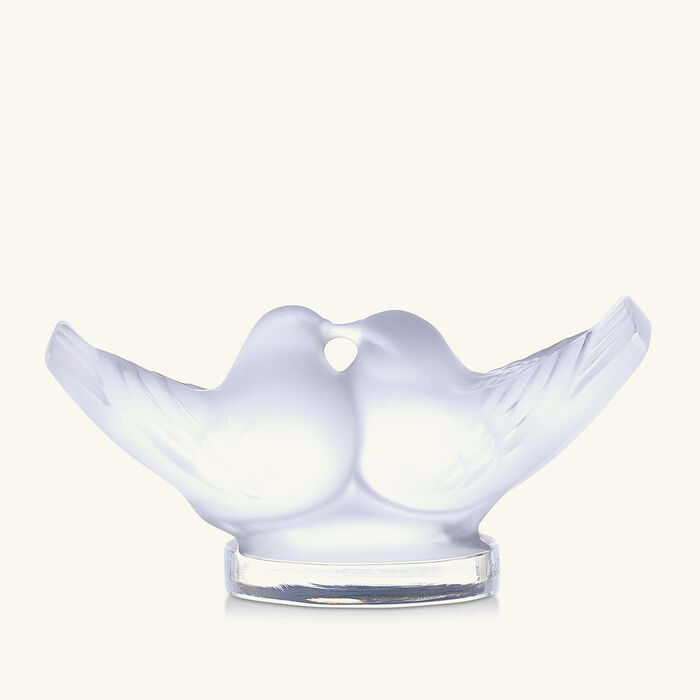 lalique colombes figurine small clear