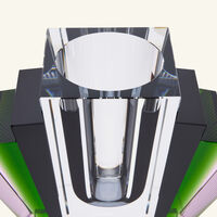 reflections copenhagen harlem crystal vase small black