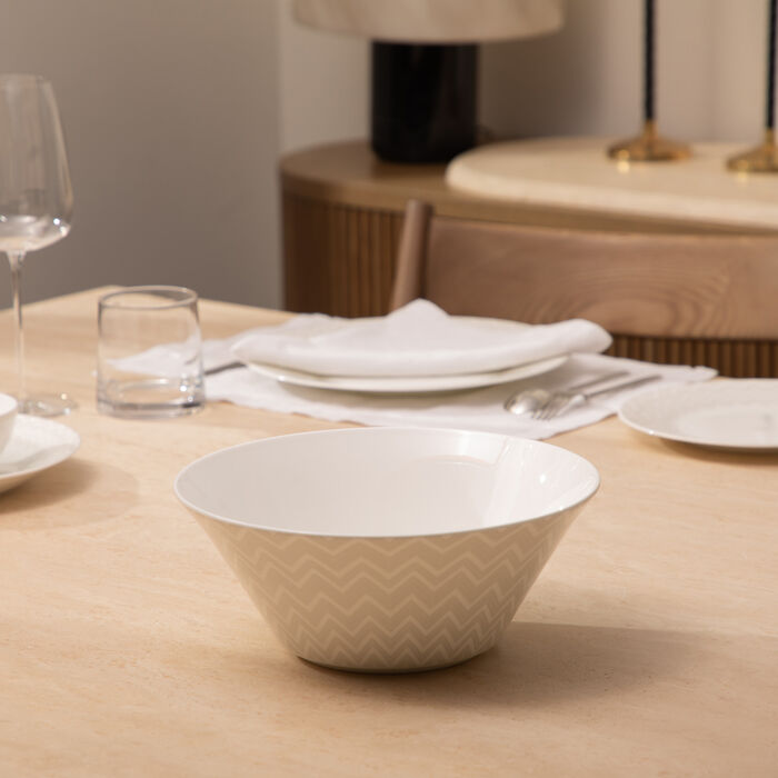 missoni home zig zag salad bowl 26 cm