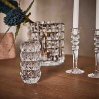 baccarat louxor vase round small clear