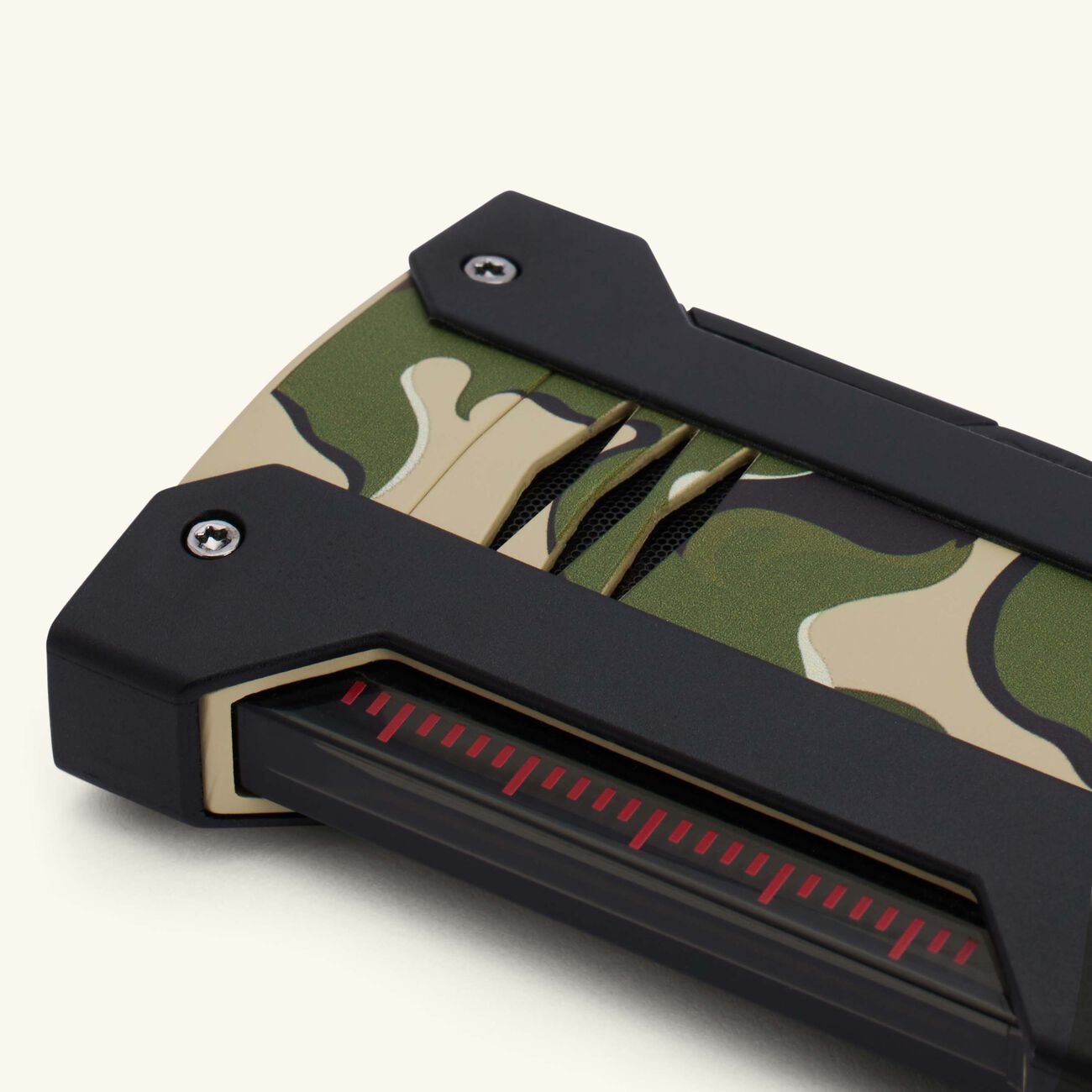 st dupont defi extreme lighter camo khaki