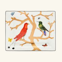 bernardaud aux oiseaux mug gold