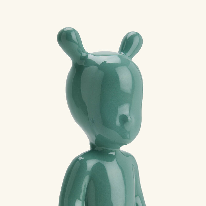 lladro the guest figurine small green