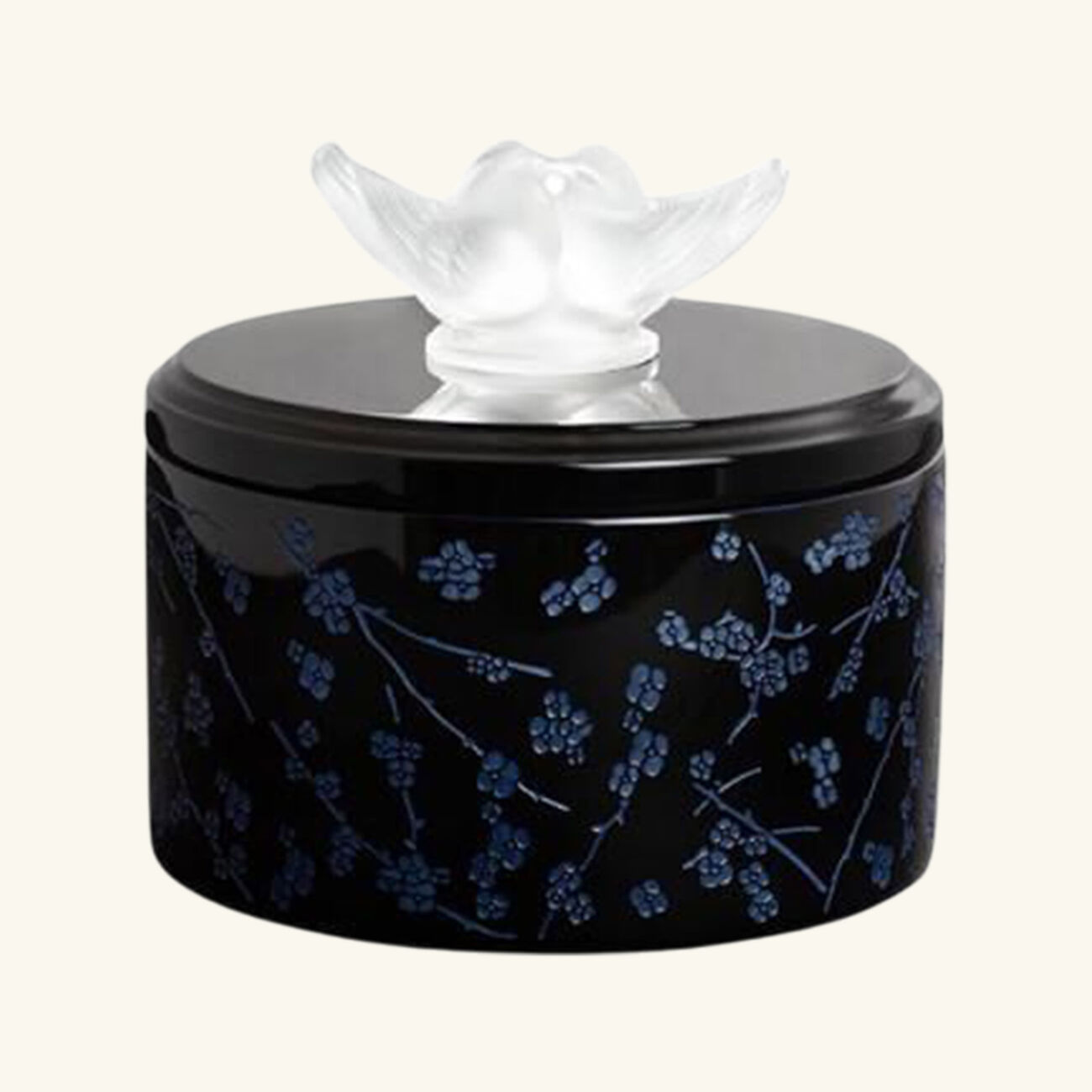 lalique fleurs de cerisier box black