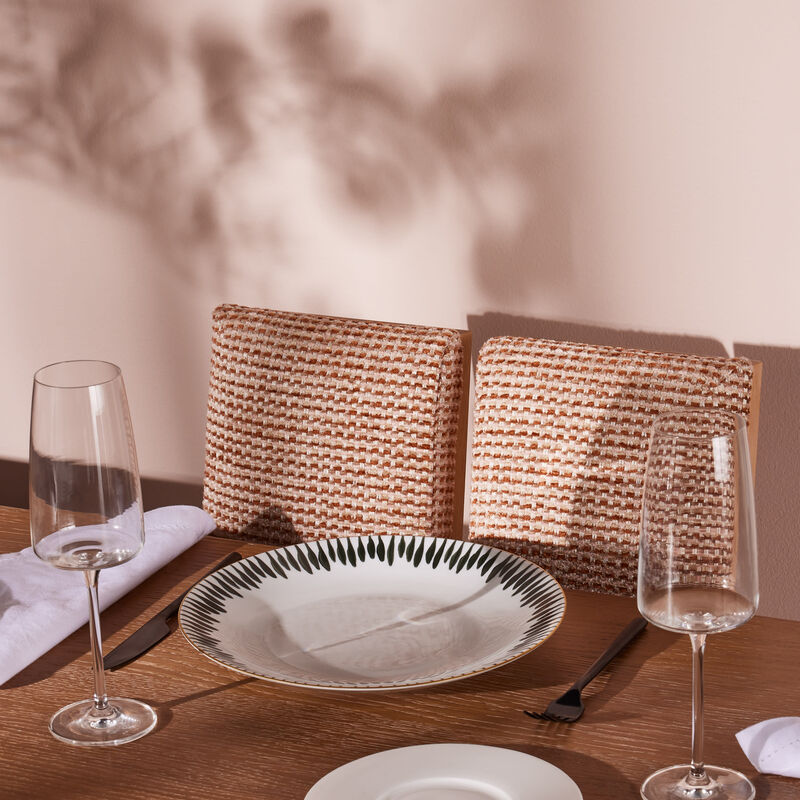 marie daage all e de cypr s dinner plate round green 26cm