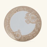 versace barocco beige salad plate round 21 cm