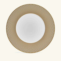 christofle malmaison imp riale underplate round gold 31cm