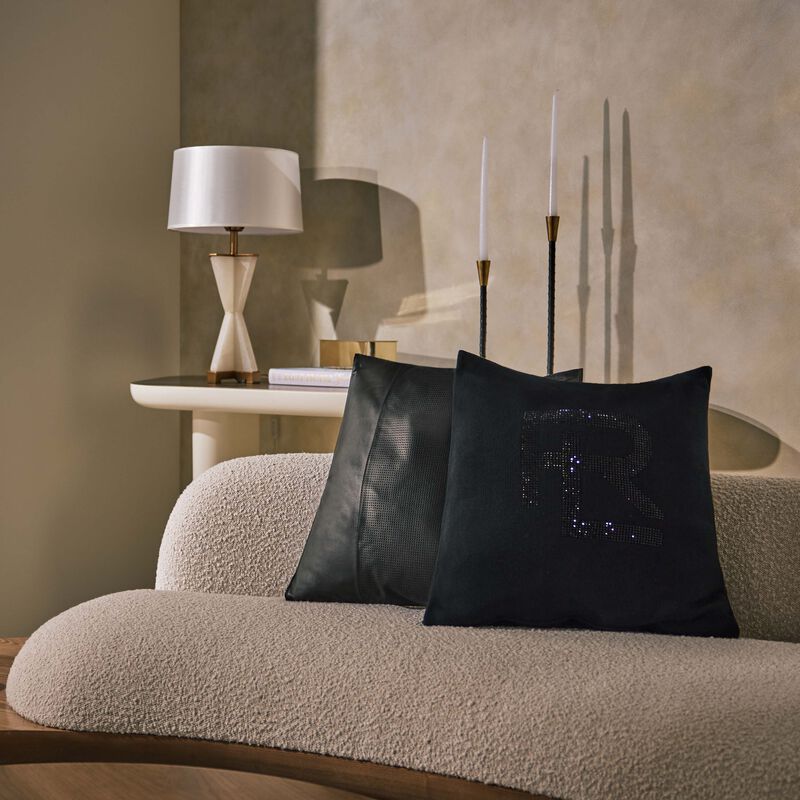 رالف لورين هوم وسادة مودرن ثوروبريد هاوثورن باللون الأسود