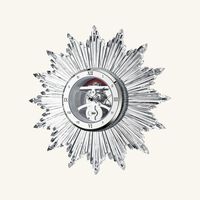 baccarat h ritage mini sun clock