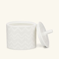 missoni home zig zag sugar pot white