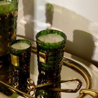 edion iris green scented candle 500g