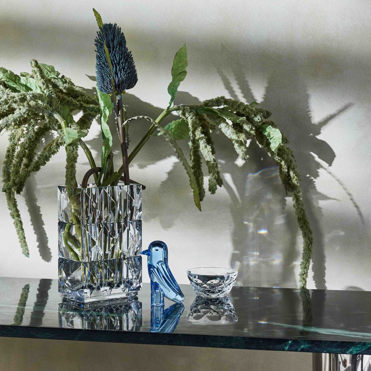 baccarat louxor vase small clear