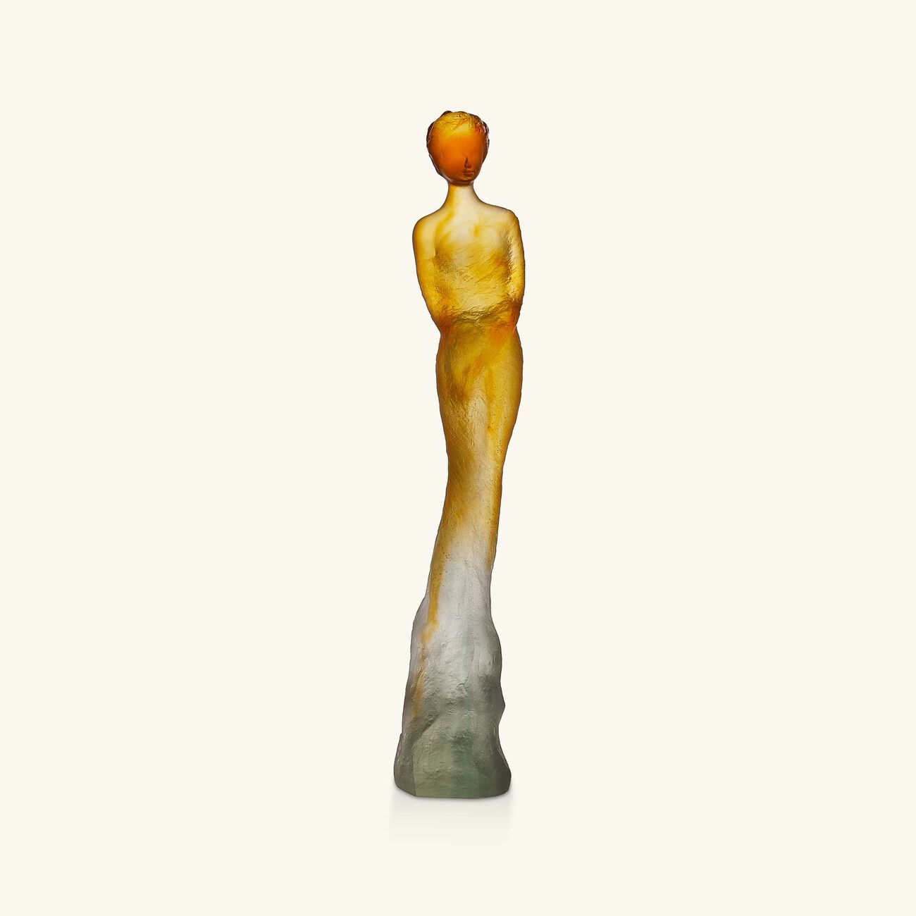 daum eugenie sculpture large grey limited edition